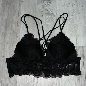 Victoria’s Secret PINK Black Lace Bralette